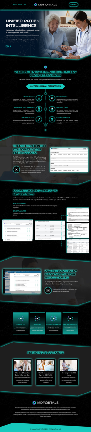 Web Design by MAZY for MDPortals | Design: #25964336
