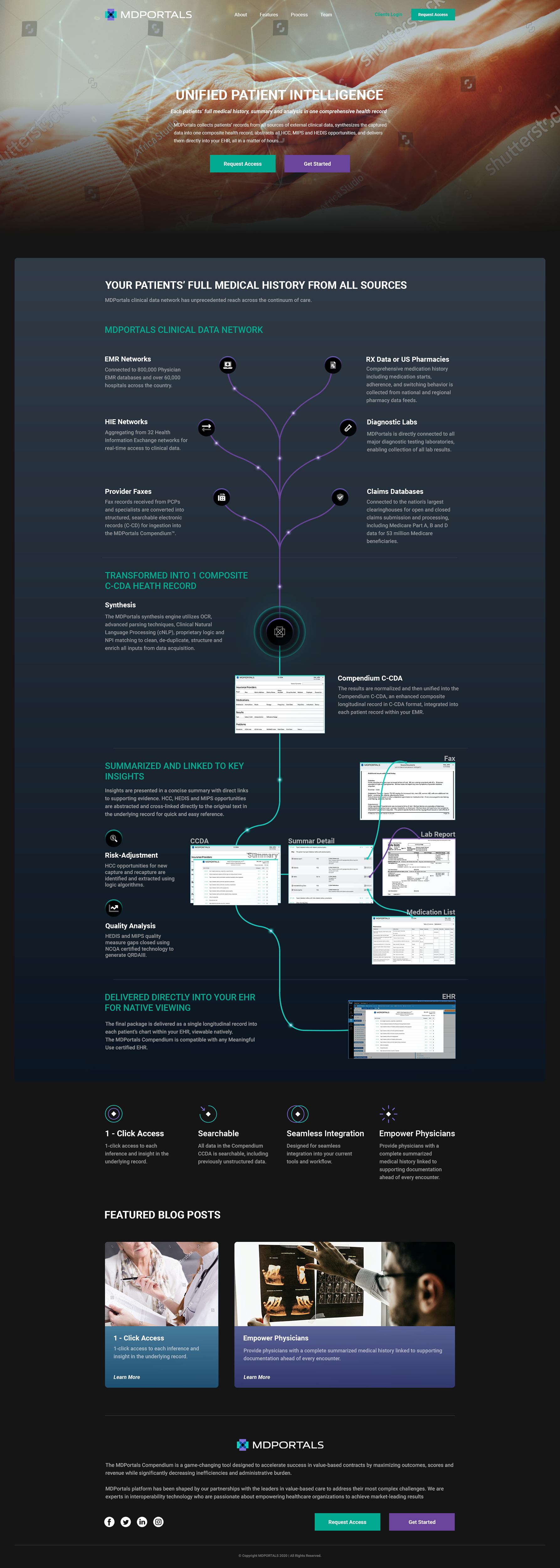 Web Design by Live to design for MDPortals | Design #25982032