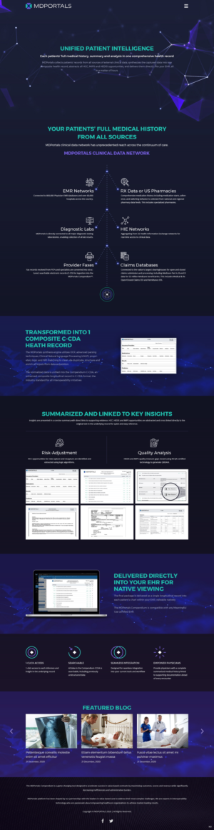 Web Design par pb pour MDPortals | Design : #25980608