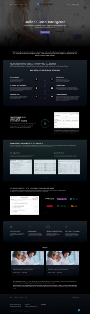 Web Design by Ved Web Services for MDPortals | Design: #25980399