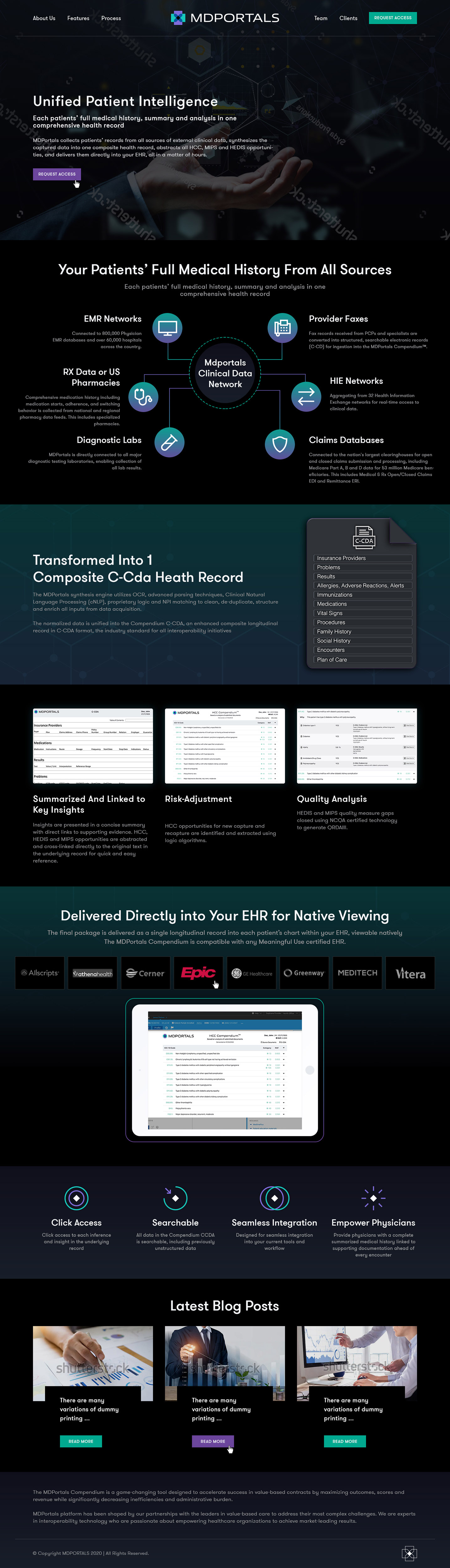 Diseño Web por Ved Web Services para MDPortals | Diseño #26033991