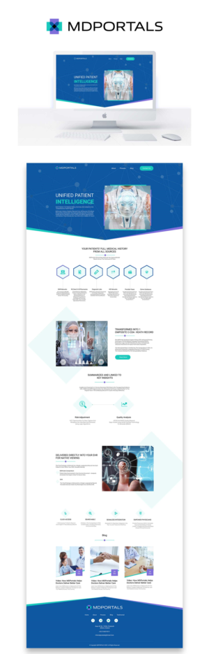 Web Design by lemosys infotech for MDPortals | Design: #25968757