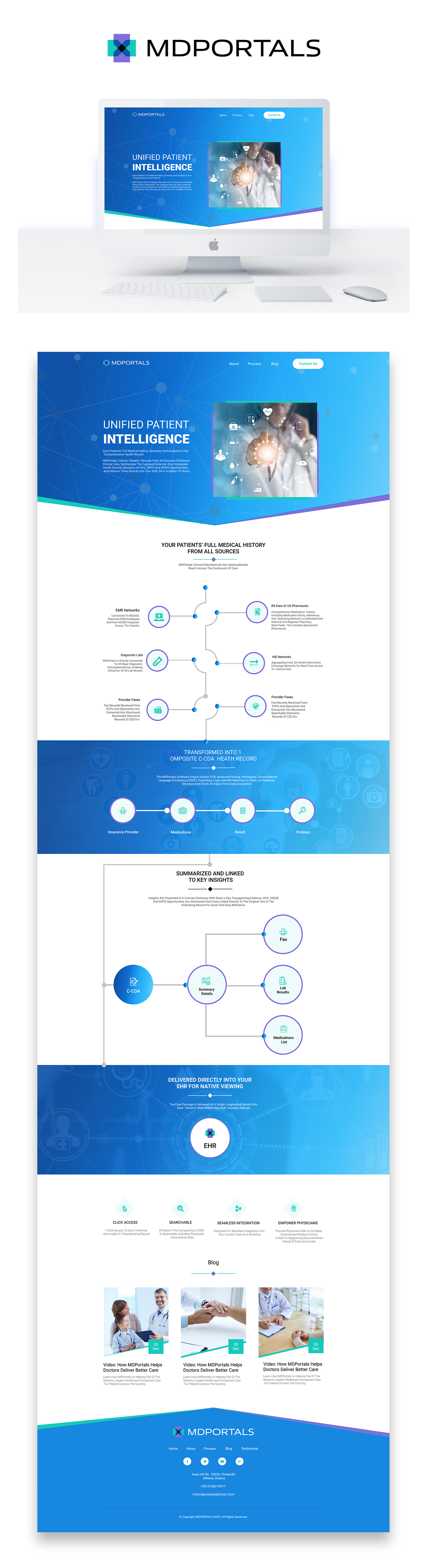 Diseño Web por lemosys infotech para MDPortals | Diseño #25978617