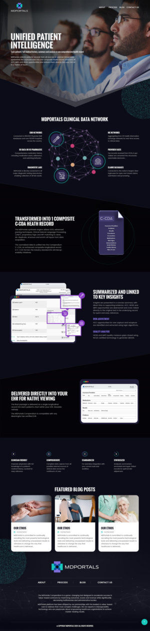 Web Design by nzdesigners for MDPortals | Design: #26080160