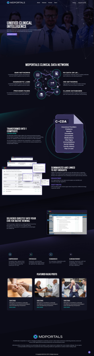 Web Design par nzdesigners pour MDPortals | Design : #26080161