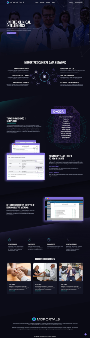 Web Design par nzdesigners pour MDPortals | Design : #26123990