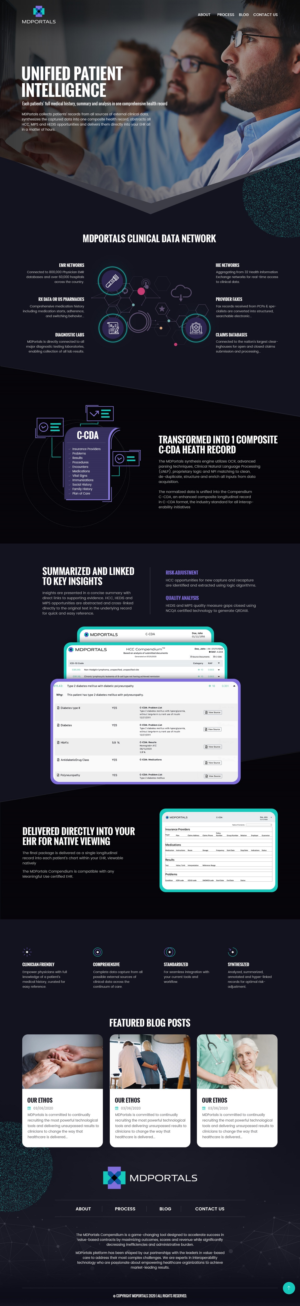 Web Design par nzdesigners pour MDPortals | Design : #26124004
