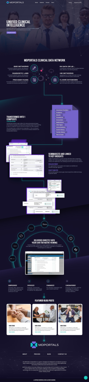 Web Design par nzdesigners pour MDPortals | Design : #26135029