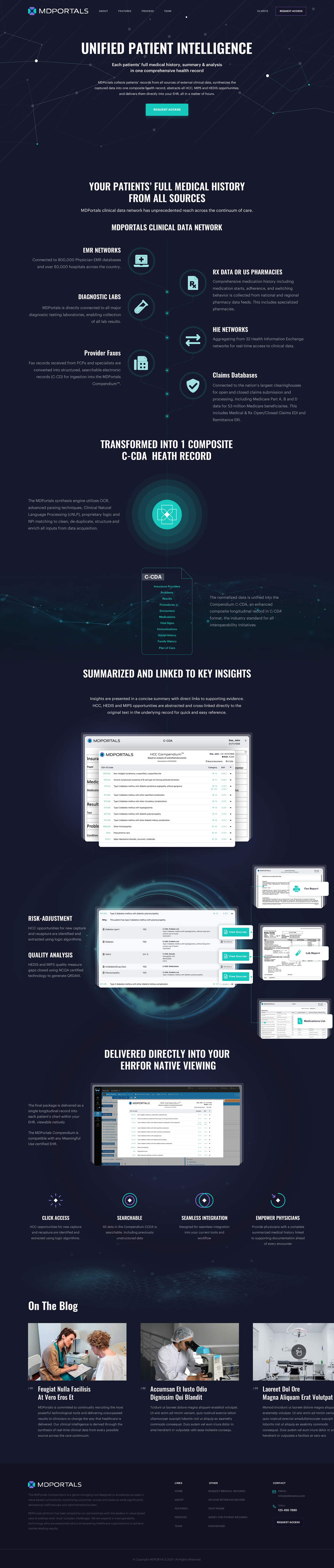 Web Design par SAC-D pour MDPortals | Design : #26074501