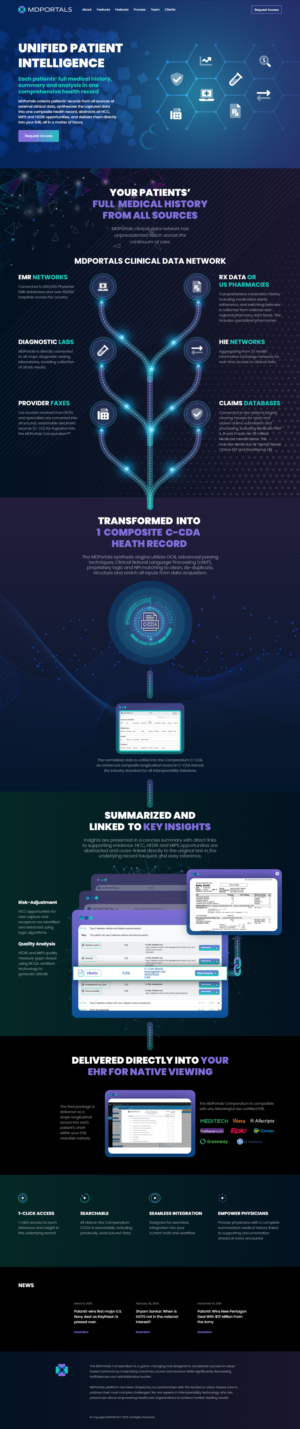 Diseño Web por Jesse Yusufu para MDPortals | Diseño #26038063