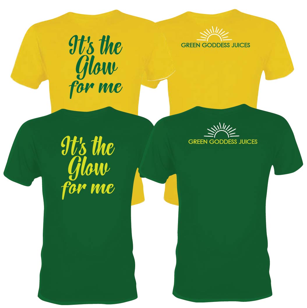 T-shirt Design by 75-R-P-Z for Green Goddess Juices | Design #25976386