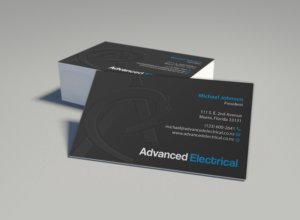 High end  Electrical/home automation Business Card | Business Card Design by MDesign