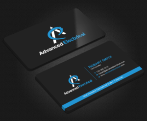 High end  Electrical/home automation Business Card | Visitenkarten-Design von Uttom 2