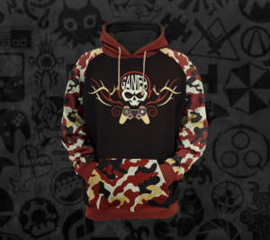 First hoody design for our gaming clothing line about gamer's nostalgia. | Diseño de Camiseta por Yafi Mridha