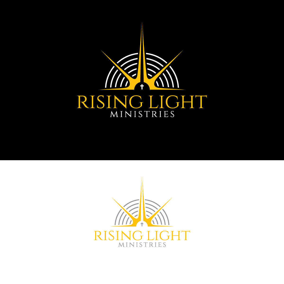 Logo Design by Graphic Bricks for Rising Light Ministries | Design #25968106