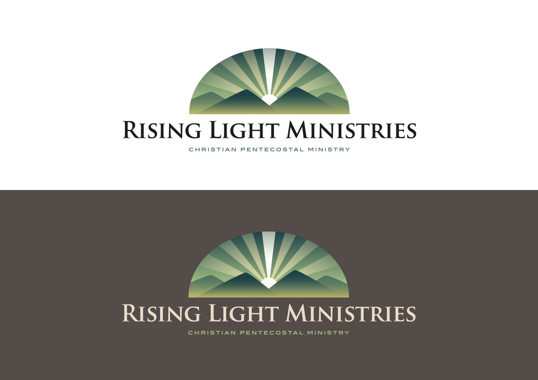 Logo Design by grrssn for Rising Light Ministries | Design #25968750