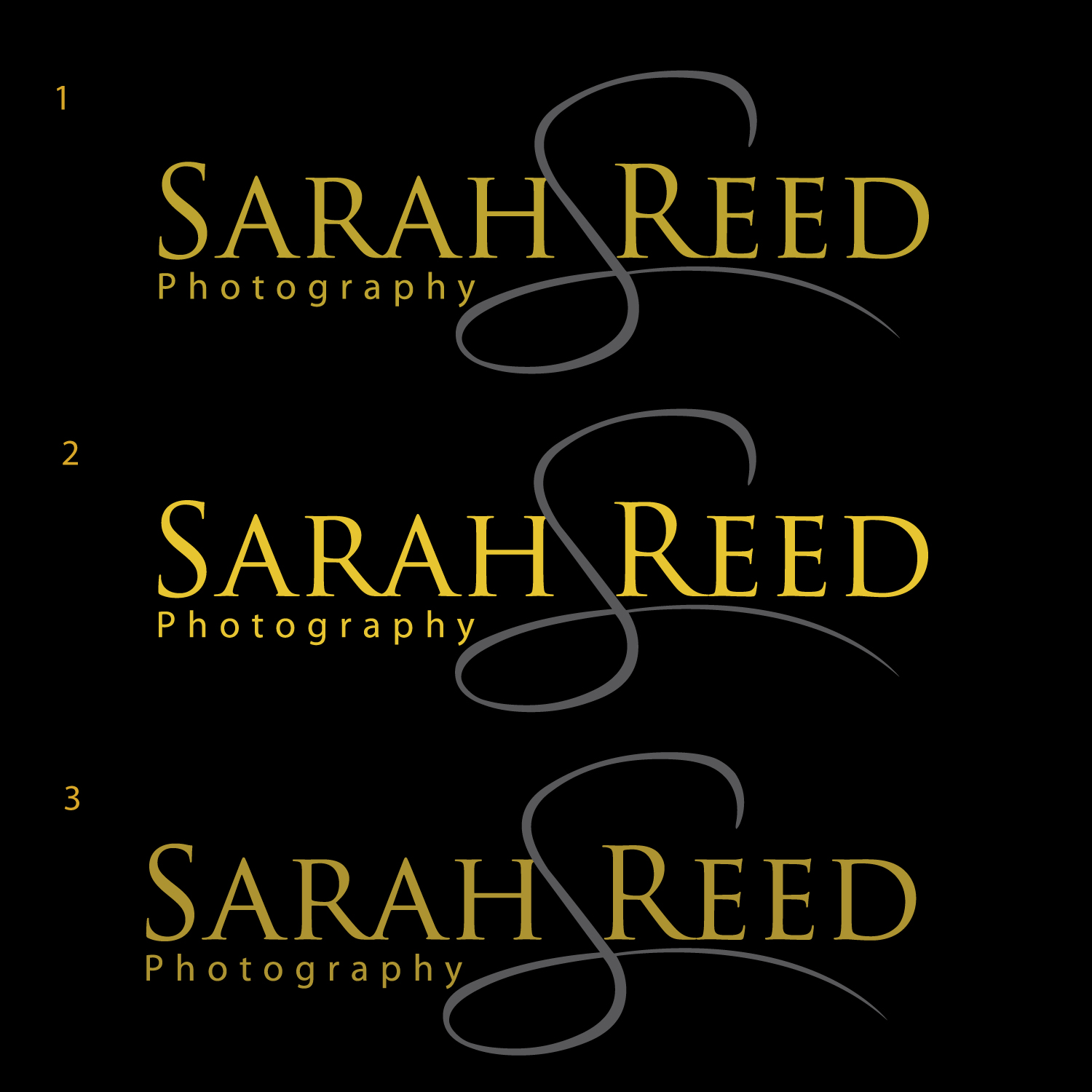 Logo Design by GODDREAMCREATION for Sarah Reed Photography | Design #25991773