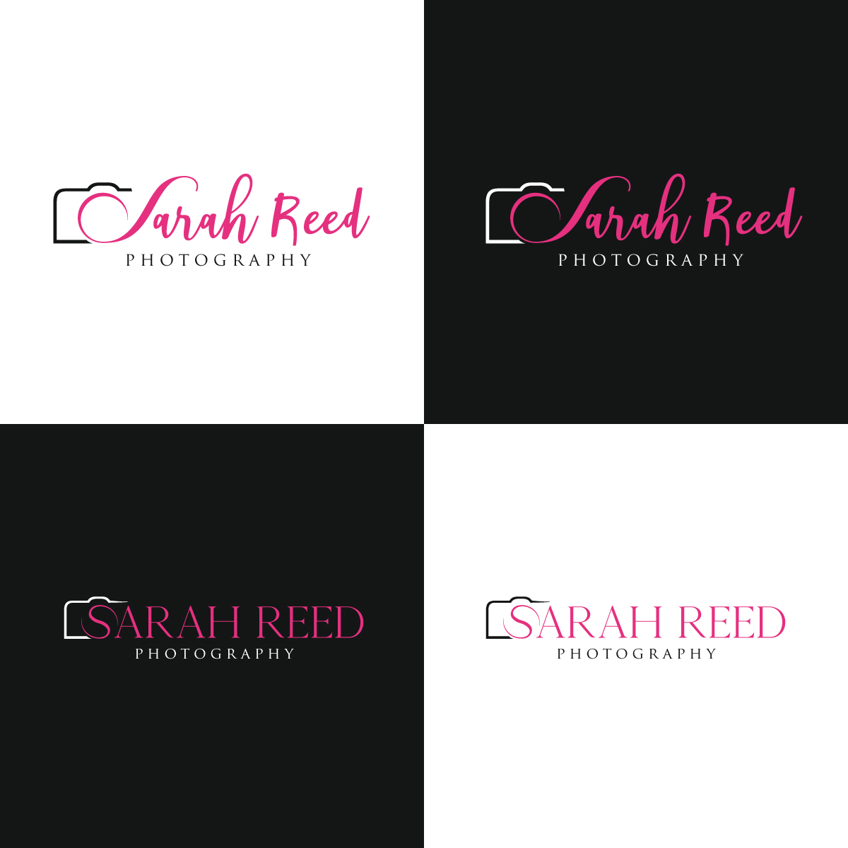Logo Design by Rii for Sarah Reed Photography | Design #25980539