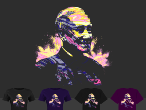 T Shirt with the Face of a Qigong Master*