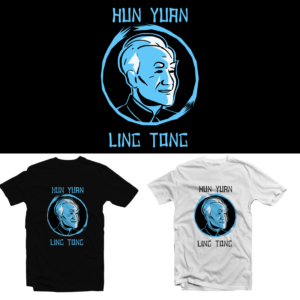 T Shirt with the Face of a Qigong Master* | Diseño de Camiseta por Tomi Ax
