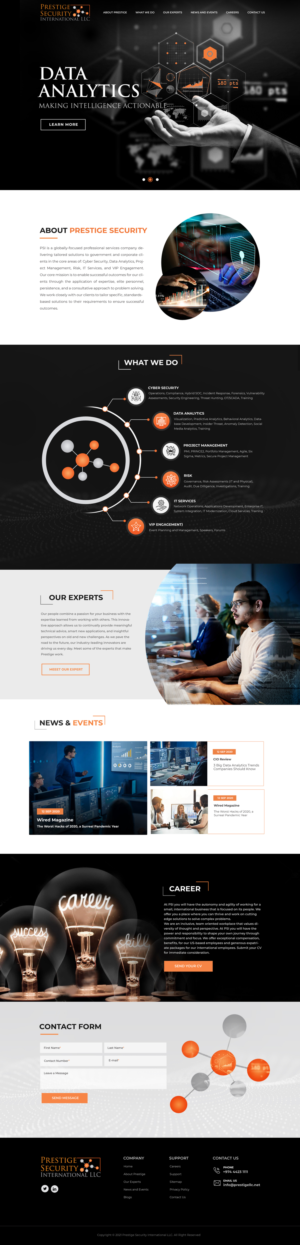 Web Design by Blue Sparrow for this project | Design: #26008252