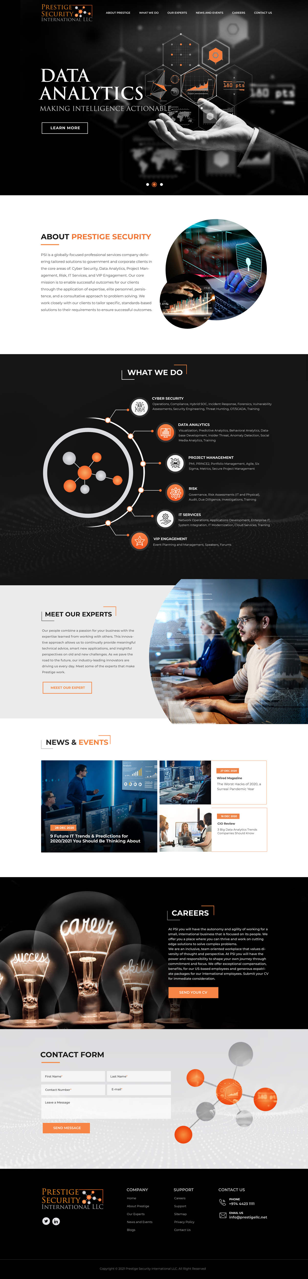 Web Design by Blue Sparrow for this project | Design #26008515
