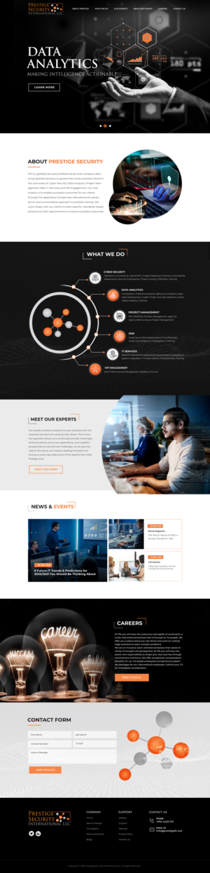 Web Design by Blue Sparrow for this project | Design: #26008515