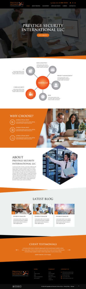 Web Design by pb for this project | Design #25974966