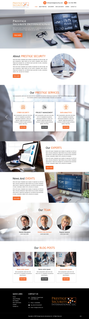 Web Design by pb for this project | Design: #25974968