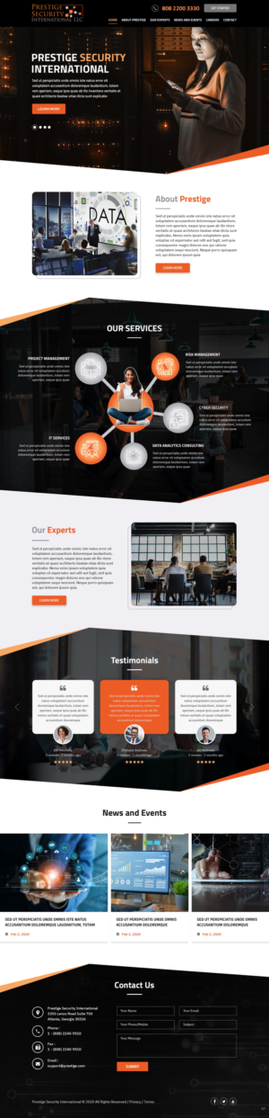 Web Design by pb for this project | Design: #25974970