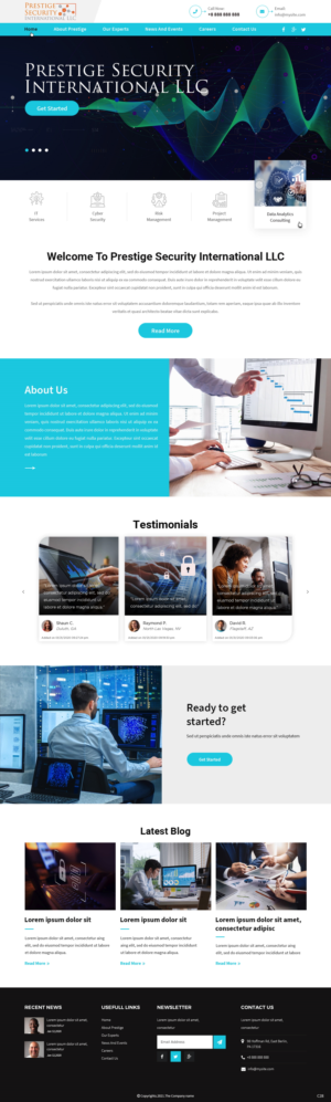 Web Design by pb for this project | Design: #25974977