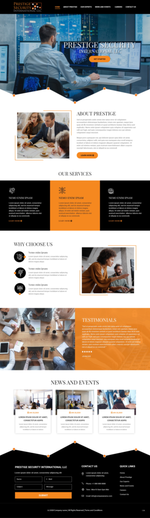 Web Design by pb for this project | Design: #25974981