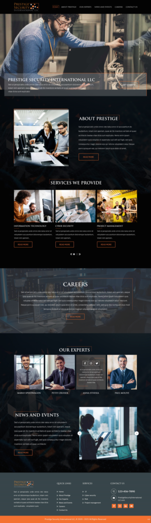 Web Design by pb for this project | Design: #25974982