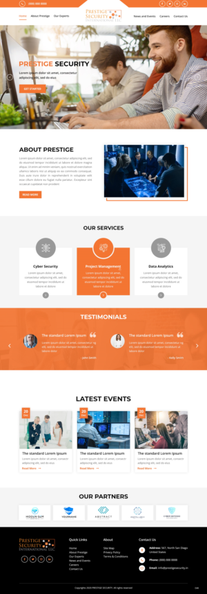 Web Design by pb for this project | Design: #25974988