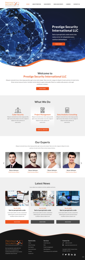 Web Design by pb for this project | Design: #25974995