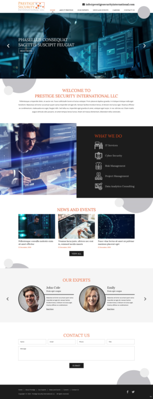 Web Design by pb for this project | Design: #25974996