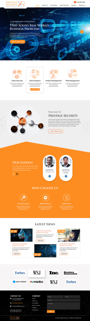 Web Design by Shijo John for this project | Design: #25985510