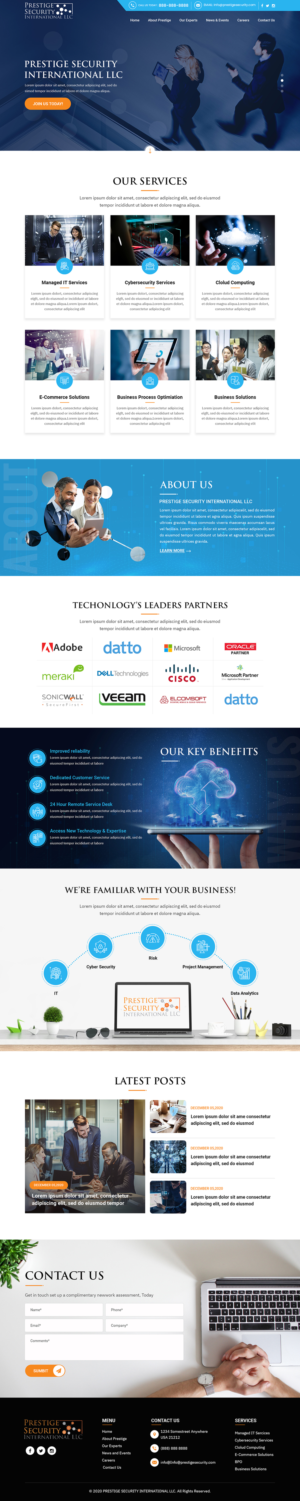 Web Design by Titan Eagle for this project | Design: #25971504