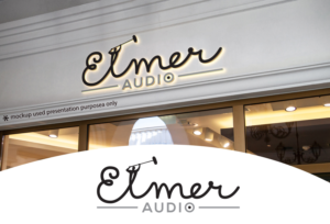 Elmer Audio | Logo Design by Juli creation