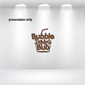 Bubble N Bub , Bubble Bud , Bubble and Bud , Bubble & Bud | Logo Design by uitaki