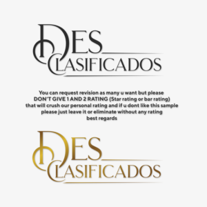 Logo Design by IdentsArt for Desclasificados  | Design: #25970668