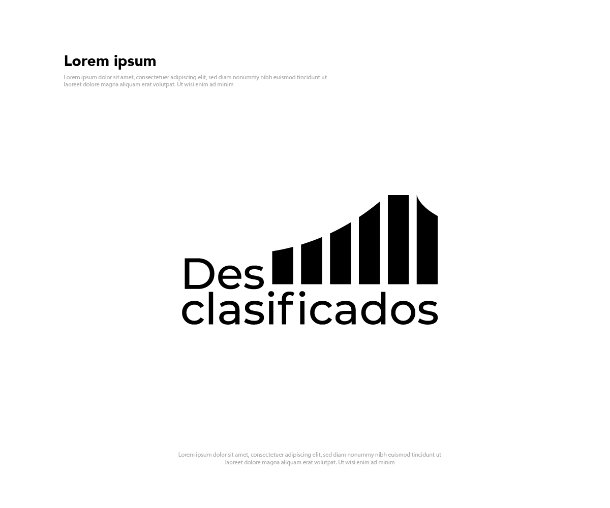 Diseño de Logo por Ng V Duc para Desclasificados  | Diseño #25971286