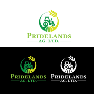 Pridelands ag. ltd.  ponoka ab | Logo Design by Finley Johnson