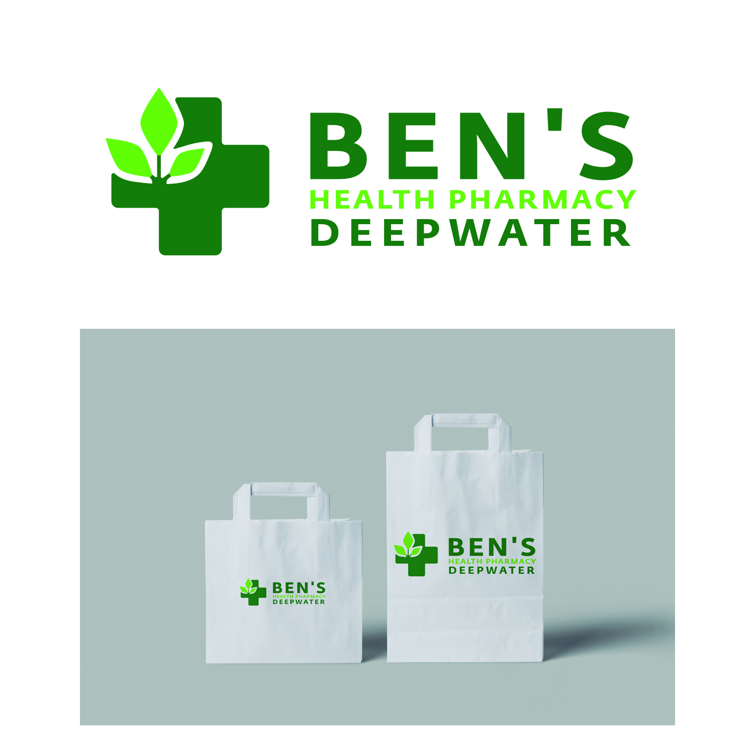 Logo-Design von Wally_F für Ben's Health Pharmacy | Design #25969165