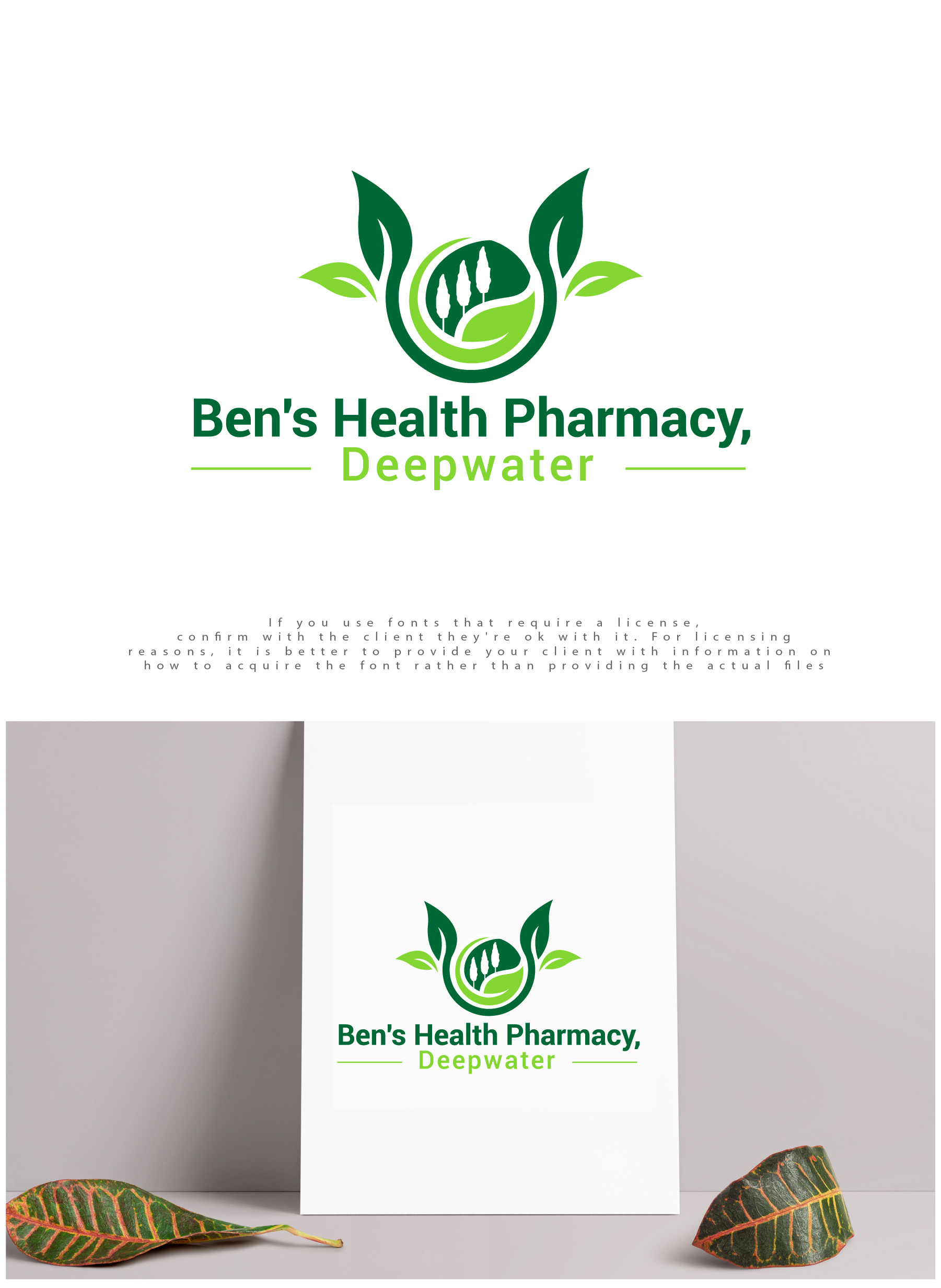 Logo-Design von pinkeart für Ben's Health Pharmacy | Design #25987260