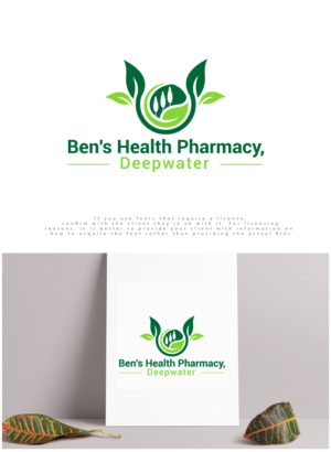 Logo-Design von pinkeart für Ben's Health Pharmacy | Design: #25987260