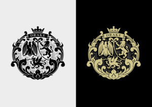 The only text on the logo would be the name DRAKE | Logo Design by grrssn