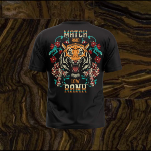 new tshirt design- tiger and roses | T-shirt Design by Yafi Mridha