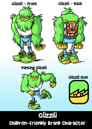Children-friendly brand character | Character Design by Tomi Ax