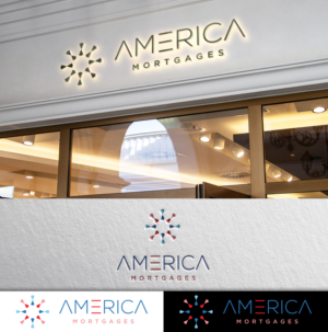 America Mortgages | Logo Design by Blessing Angel
